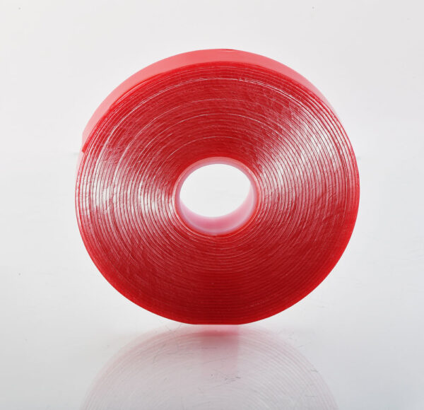 ⁦דבק דו-צדדי שקוף קריסטל, מחזיק עד 13.6ק״ג, אורך 6מטר, רוחב 12מ״מ⁩ – תמונה ⁦7⁩